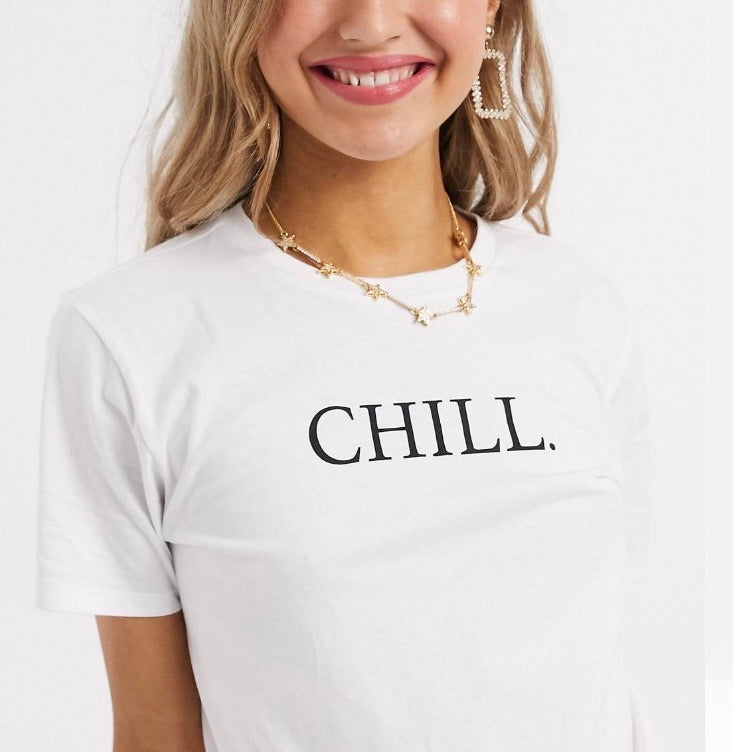 Top branco Chill New