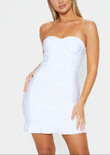 Cargar imagen en el visor de la galería, Vestido branco bodycon
