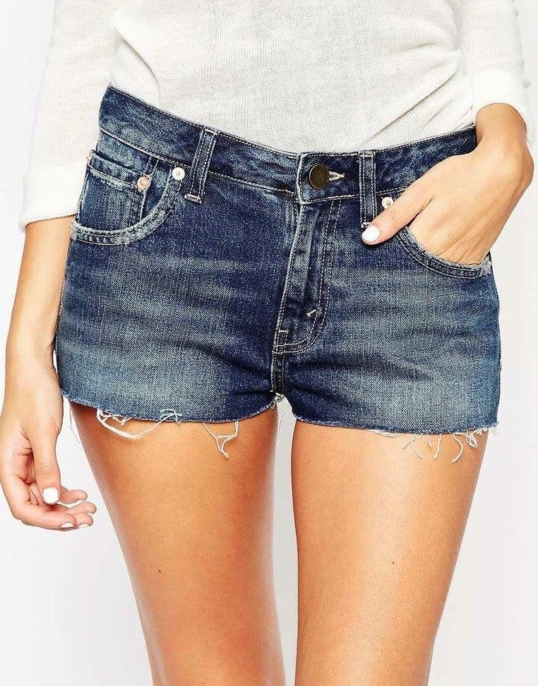 Calção jeans