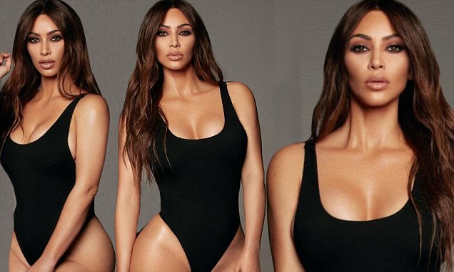 Bodysuit preto Kim K look New