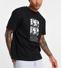 Load image into Gallery viewer, T-shirt preta homem Tupac New
