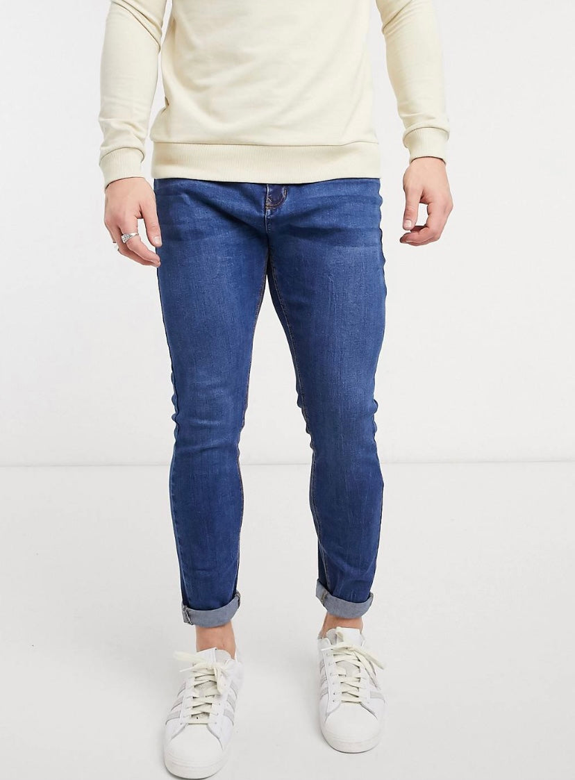 Calças jeans Pull&Bear skinny homem New