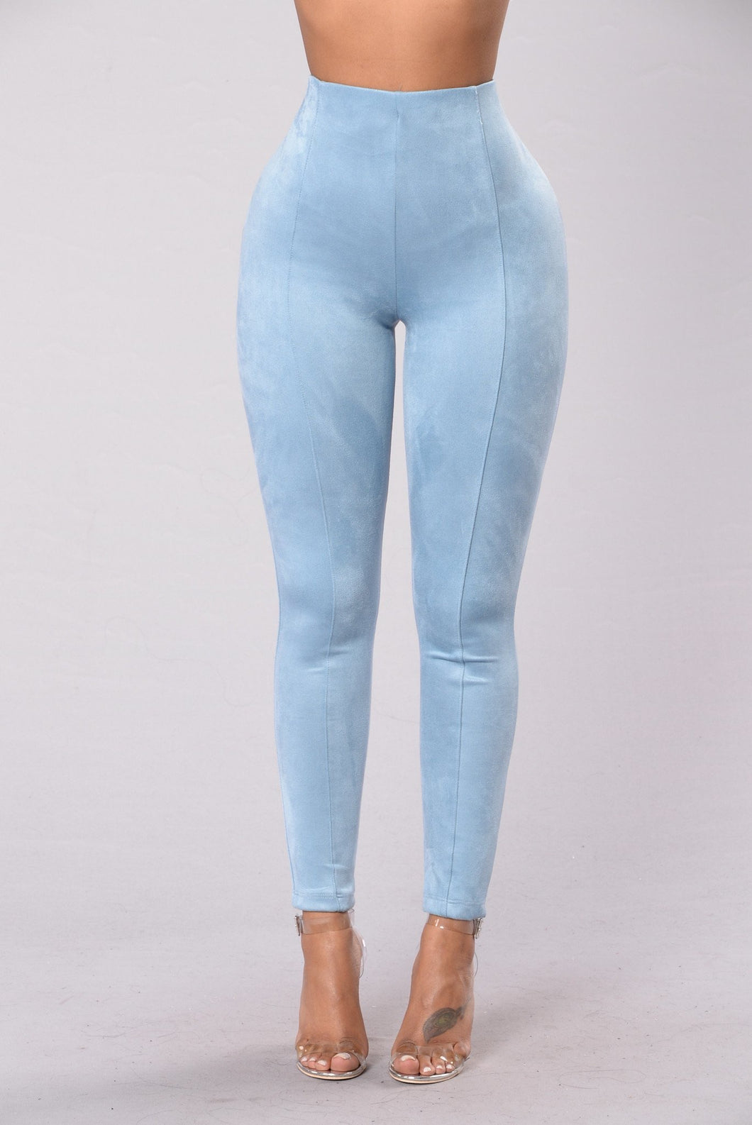 Legging Fashionnova azul claro