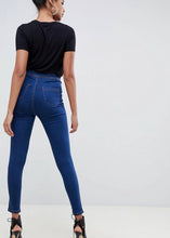 Load image into Gallery viewer, Calças jeans slim azul escuro new
